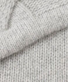 JOSEPH ABBOUD 【インポート素材/軽量】ベビーアルパカ ニットパーカー