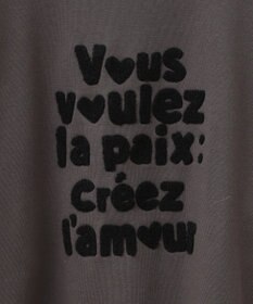 Green Parks ・ＤＯＵＢＬＥ　ＦＬＡＧＳ　サガラ刺繍スウェット