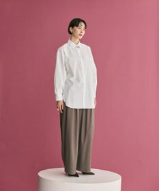 #Newans 【洗濯機可】ロールアップカフスシャツ