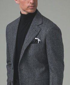 GOTAIRIKU 【尾州】カシミヤブレンド定番ヘリンボーン ジャケット(2024年モデル)