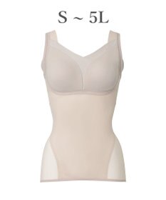 BRADELIS New York 【Yukine inc. 】ゆきねえモアソフト快適バストホールドシェイプブラキャミ24 通気性抜群 接触冷感で快適 補正 ブラトップ YH524101