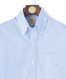 J.PRESS MEN 【Single Needle Tailoring / 形態安定】ブロードチェック シャツ / B.D.