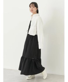 earth music&ecology クロップドポケットポイントシャツ