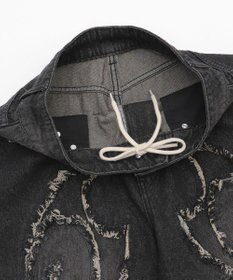 WEGO スーパーバギーフリンジデニムショーツ