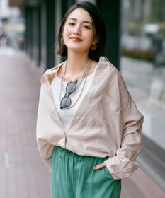 ANY 【Sサイズあり】ヨーロピアンリネンオーバーシャツ