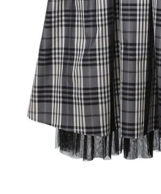 Green Parks ・ＳＵＧＡＲ　ＳＰＯＯＮ　チェックギャザーワンピース