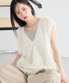 earth music&ecology フェザージャガードベスト