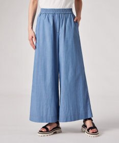 Paul Smith シャンブレー ワイドトラウザーズ