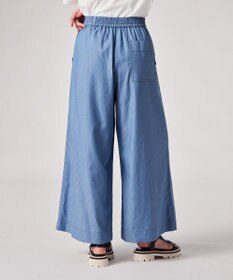 Paul Smith シャンブレー ワイドトラウザーズ