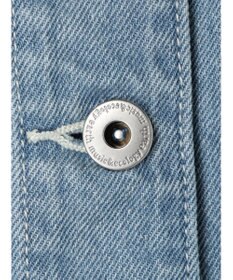 earth music&ecology ボタンキャミデニムワンピース