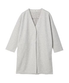 earth music&ecology 圧縮風ポンチコーディガン