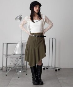 WEGO グラフィックカップインショートキャミ