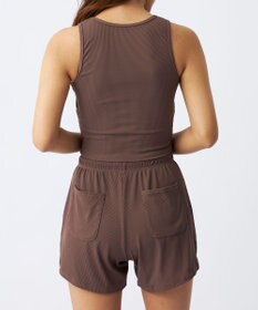 OP／FILA 【ocean pacific】ラッシュガード付き水着4点セット タンキニデザイン