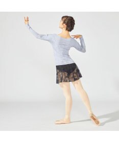 Chacott 【ノーソーイングニット】クリスタルバレリーナネックニット