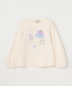 ANY KIDS 【らくっトレーナー】裏毛 プリンセスデザイン トレーナー