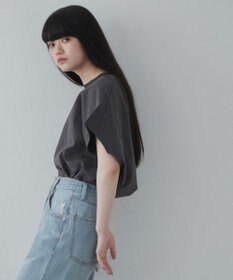 WEGO 【ユニセックス着用ITEM/綿100%】ドルマンノースリーブT