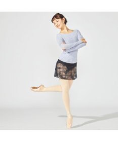 Chacott 【ノーソーイングニット】クリスタルバレリーナネックニット