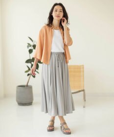 J.PRESS LADIES L ワイドリブジャージー ノースリーブ カットソー