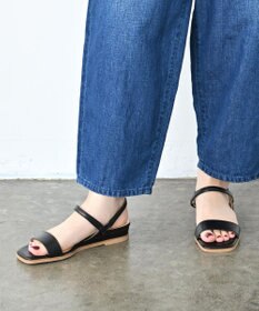 Pointer 日本製 本革バックストラップサンダル