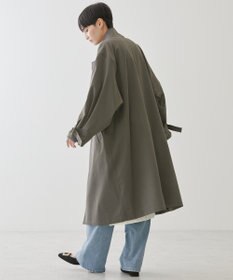 AMERICAN HOLIC スタンドカラーニュアンスロングコート