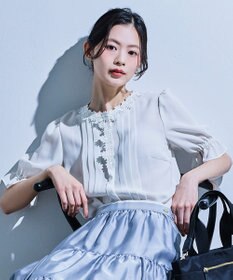 TOCCA 【松木育未さん着用】CHARMING DAISY ブラウス アイボリー系