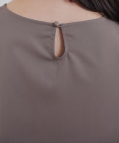 Tiaclasse 【洗える】ボリュームスリーブリボンブラウス