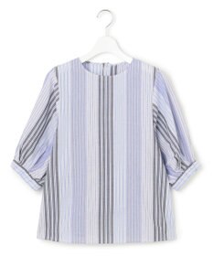 J.PRESS YORK STREET 【WOMEN】マルチストライプ ブラウス