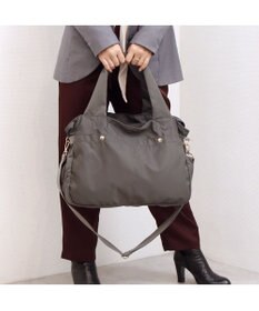 UNBILLION カシュカシュ cachecache / ナイロンタウン2wayボストンバッグ