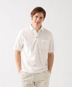 JOSEPH ABBOUD MOUNTAIN 【SPACE】OGスラブプレーティング天竺 ポロシャツ