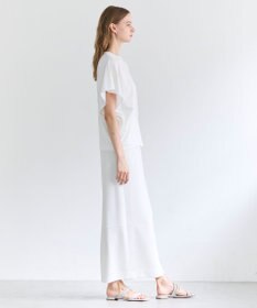 BEIGE， DIOP / スビンコットン ドレープTシャツ