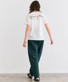 BEIGE， 【洗える】CAMPANULA / メッセージプリントTシャツ