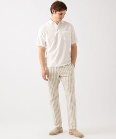 JOSEPH ABBOUD MOUNTAIN 【SPACE】OGスラブプレーティング天竺 ポロシャツ