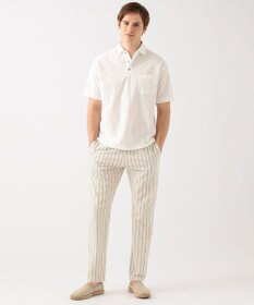 JOSEPH ABBOUD MOUNTAIN 【SPACE】OGスラブプレーティング天竺 ポロシャツ