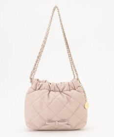 Feroux キルティング＆エコファー チェーンバッグ