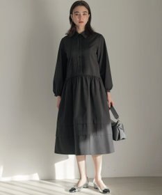 組曲 ソフトクロスピンタック ワンピース