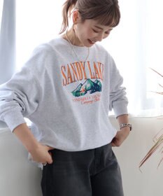 AMERICAN HOLIC 刺繍裏毛プルオーバー