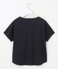 J.PRESS LADIES L 【WEB限定カラーあり・洗える】コットンスムース フレンチスリーブ カットソー