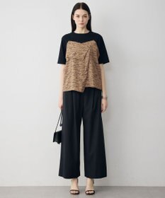 ICB Ry/Liバイオストレッチ ワイドパンツ