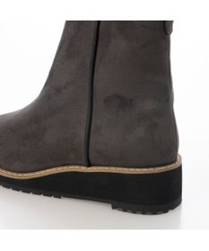 MODE ET JACOMO <carino>【レイン・スノー対応】ウエッジヒールショートブーツ