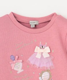 ANY KIDS 【らくっトレーナー】裏毛 プリンセスデザイン トレーナー