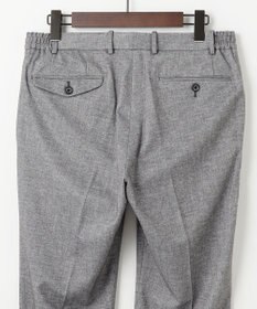 JOSEPH ABBOUD 【ウエストも伸びる！/ストレッチ/弱撥水】フランネルジャージ コンフォートパンツ