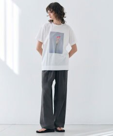 BEIGE， 【洗える・クロワッサン 掲載】PENTAS / オリジナルフォトプリントＴシャツ