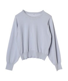 earth music&ecology 襟付きニットプルオーバー