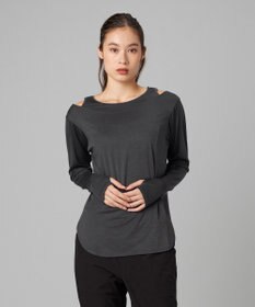 Chacott Chacott BALANCE ドライストレッチリフレクター長袖Tシャツ