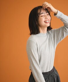 Green Parks ｉｎ　ラメリブハイネックプルオーバー