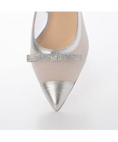 MODE ET JACOMO <MODE ET JACOMO>リボンモチーフチュールバックベルト