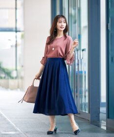 Tiaclasse L 【洗える】キャンディースリーブニットトップス