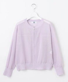 J.PRESS LADIES 【洗える】SHEER LIGHT ニット ブルゾン