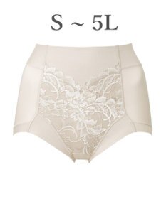 BRADELIS New York 【BRADELIS NewYork peace】　細みえ快適綿混ショーツ25 補正下着 深め ハイウエスト お腹スッキリ