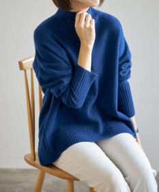 UNFILO ウールカシミヤ ハイネックニット